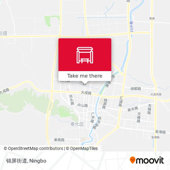 锦屏街道 map
