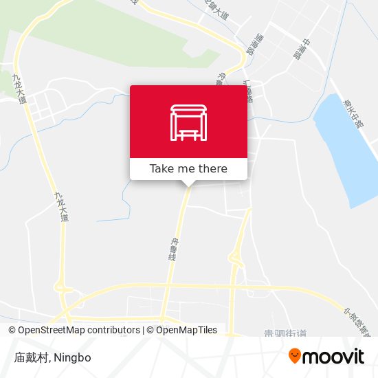 庙戴村 map