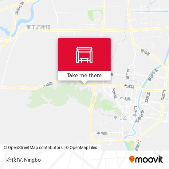殡仪馆 map
