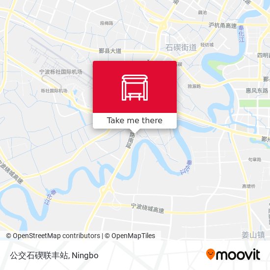 公交石碶联丰站 map