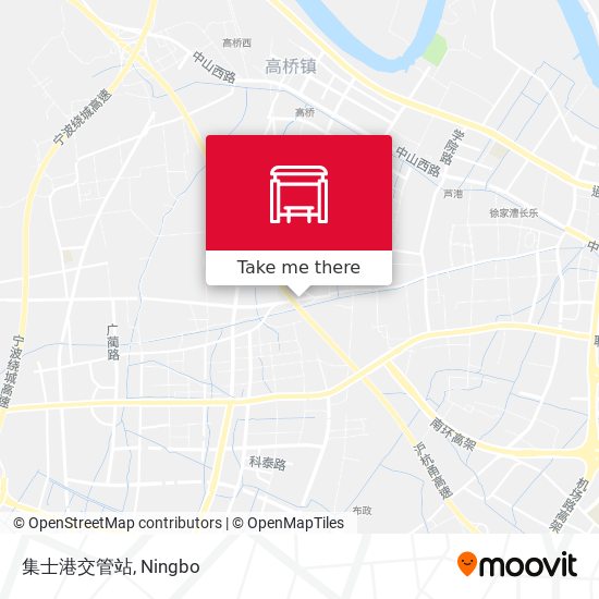 集士港交管站 map