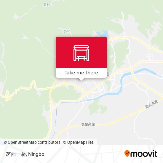 茗西一桥 map
