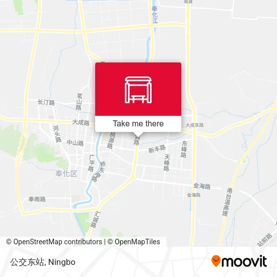 公交东站 map
