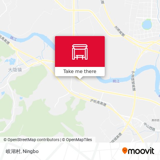 岐湖村 map