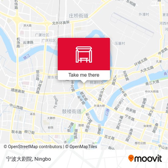 宁波大剧院 map