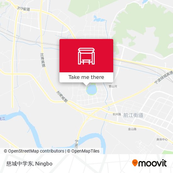 慈城中学东 map