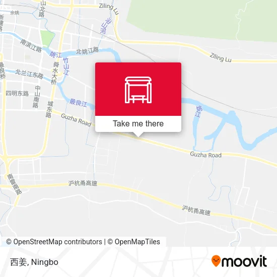 西姜 map