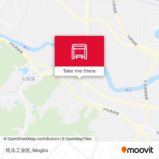 民乐工业区 map
