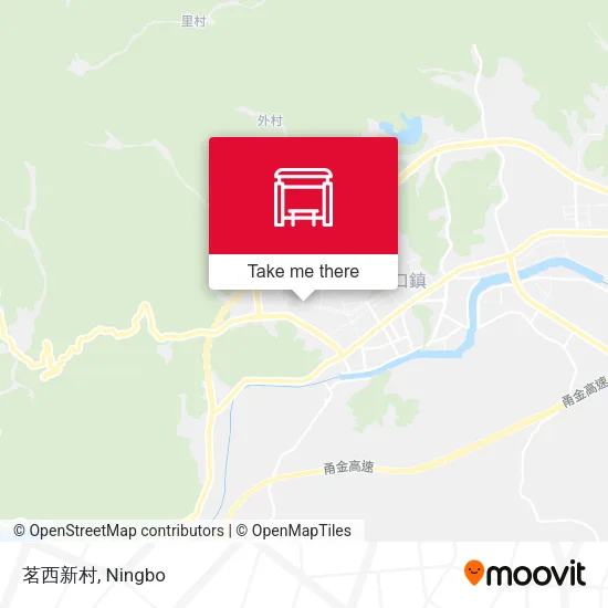 茗西新村 map
