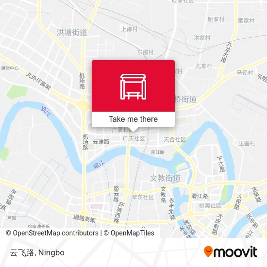 云飞路 map