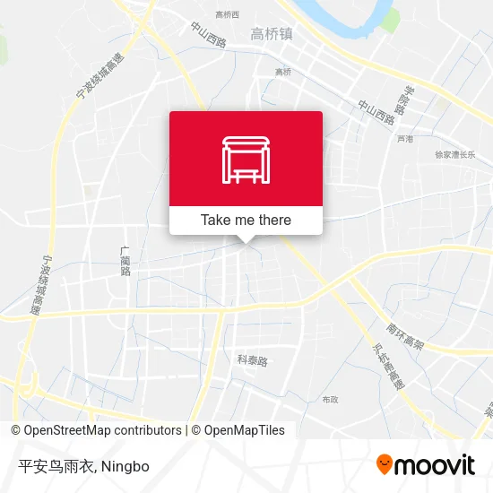 平安鸟雨衣 map