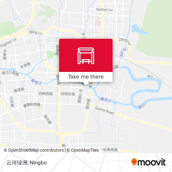 云河绿洲 map