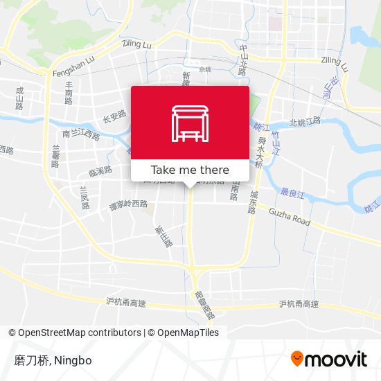 磨刀桥 map