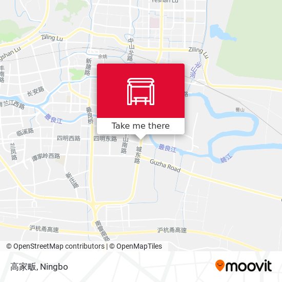 高家畈 map