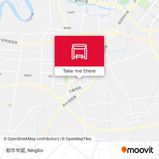 都市华庭 map