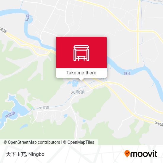 天下玉苑 map