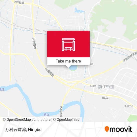 万科云鹭湾 map