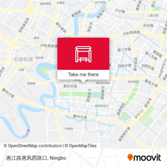 惠江路惠风西路口 map