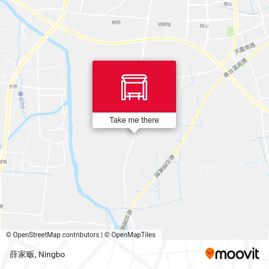 薛家畈 map