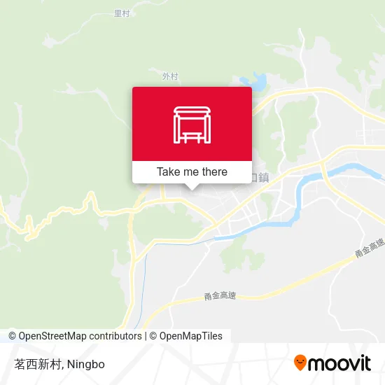 茗西新村 map