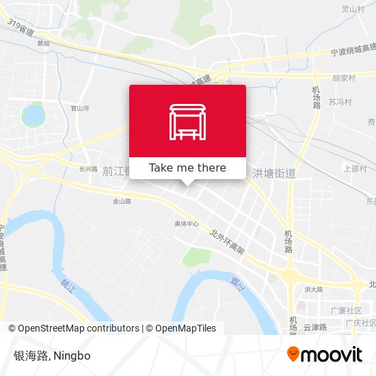 银海路 map