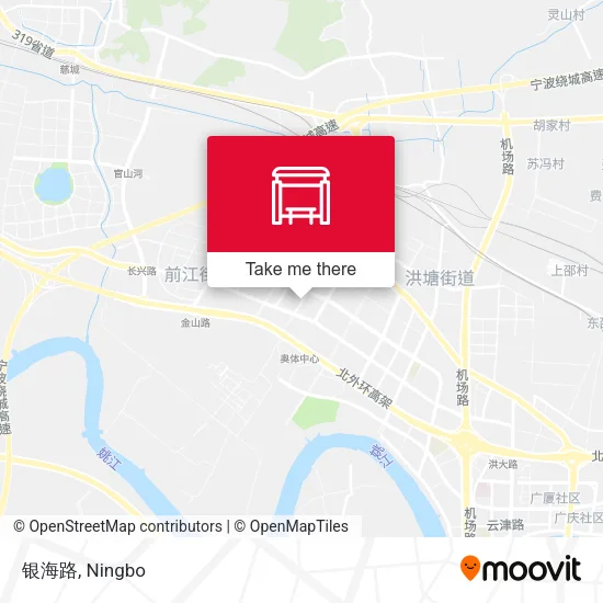 银海路 map
