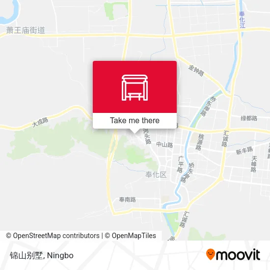 锦山别墅 map