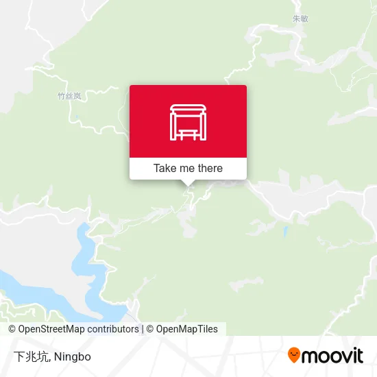 下兆坑 map