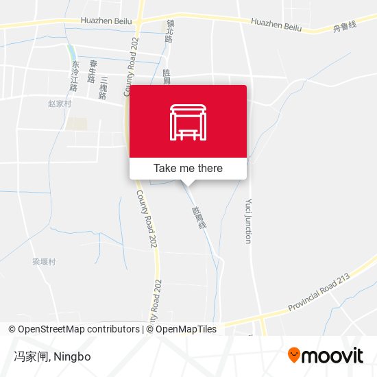 冯家闸 map