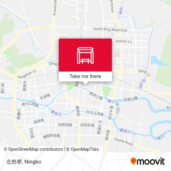 念慈桥 map