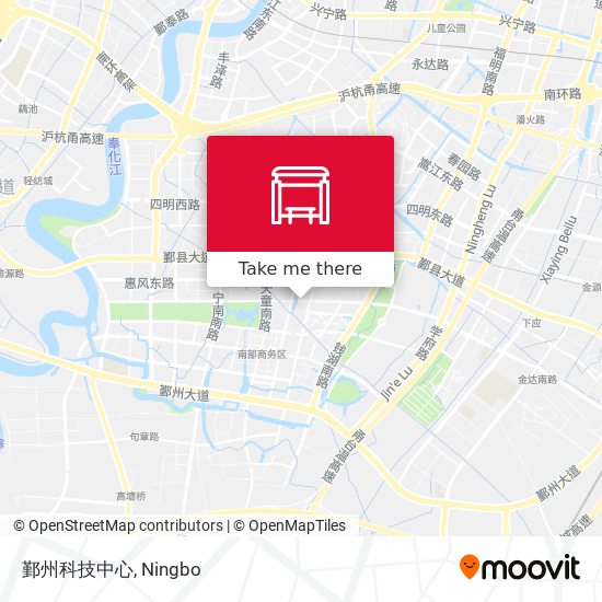 鄞州科技中心 map