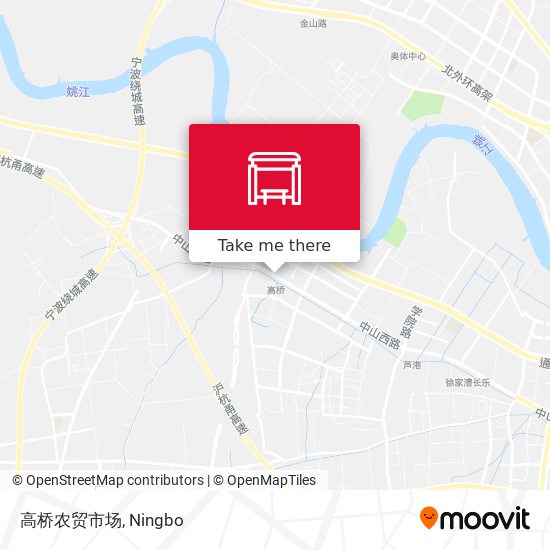 高桥农贸市场 map