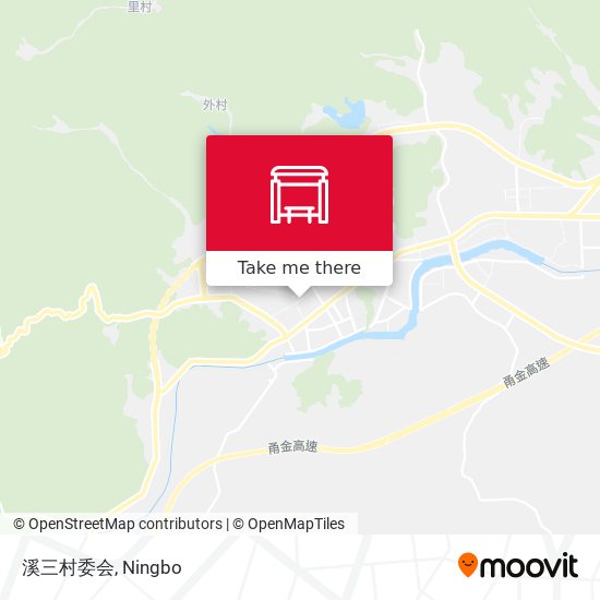 溪三村委会 map