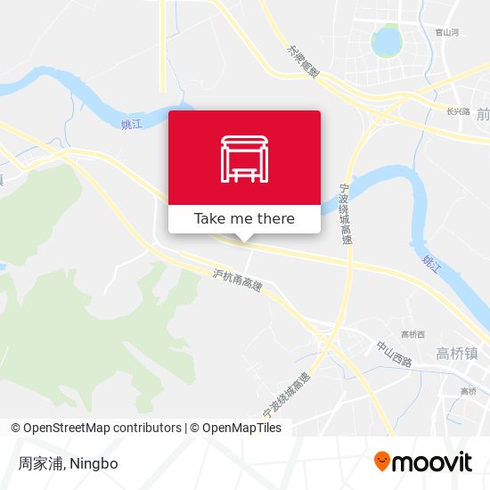 周家浦 map
