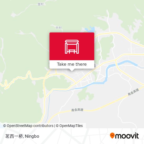 茗西一桥 map