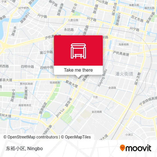 东裕小区 map