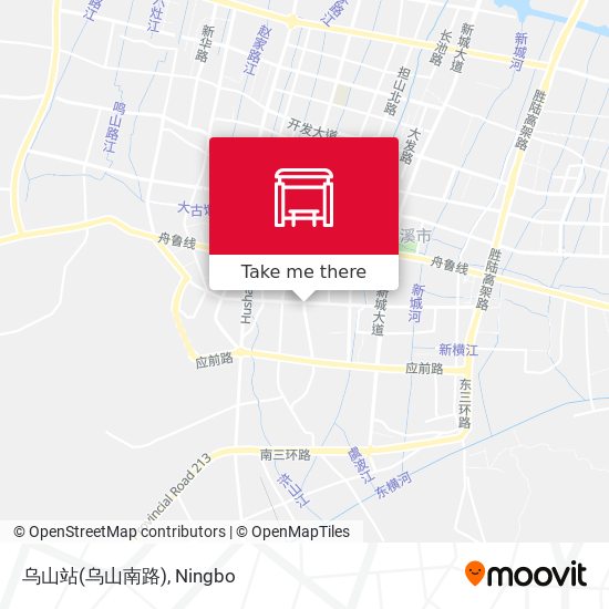 乌山站(乌山南路) map