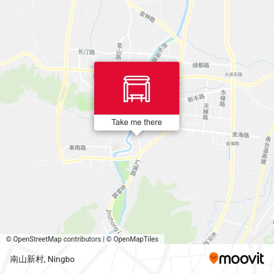 南山新村 map
