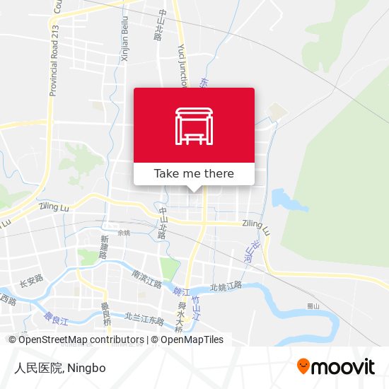 人民医院 map