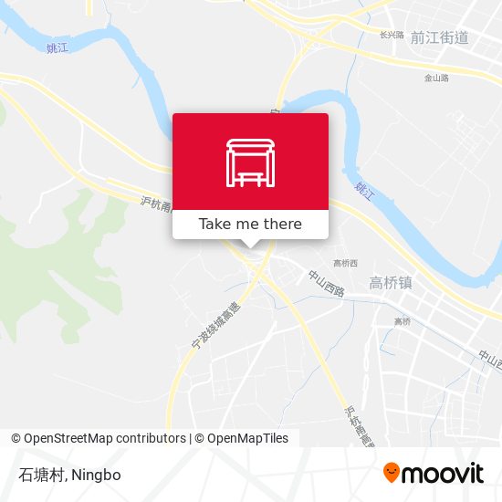 石塘村 map