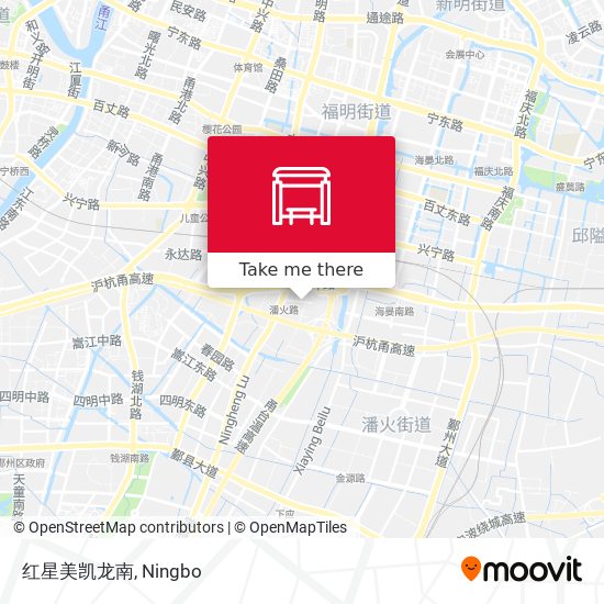 红星美凯龙南 map