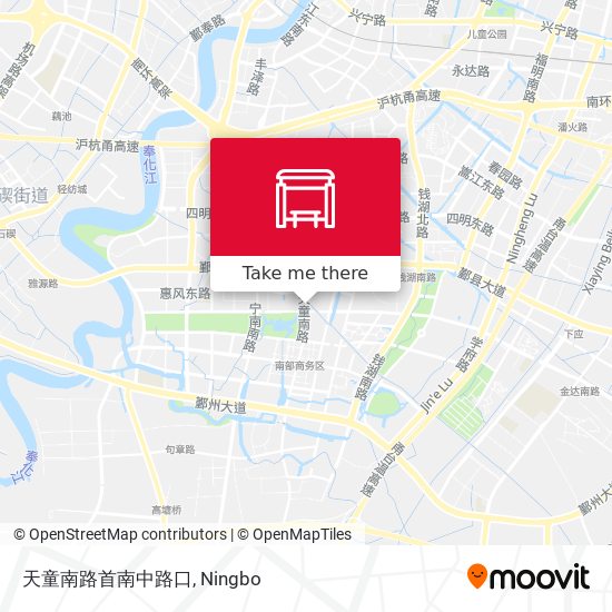 天童南路首南中路口 map
