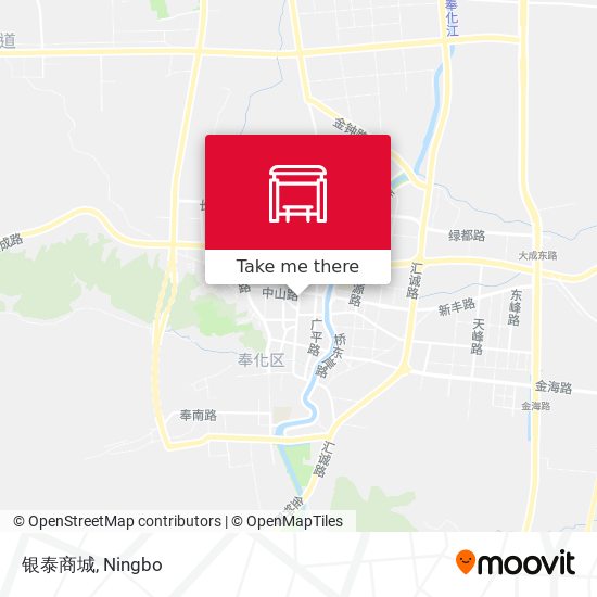银泰商城 map