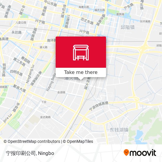 宁报印刷公司 map