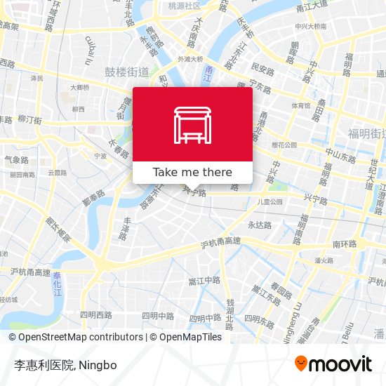 李惠利医院 map