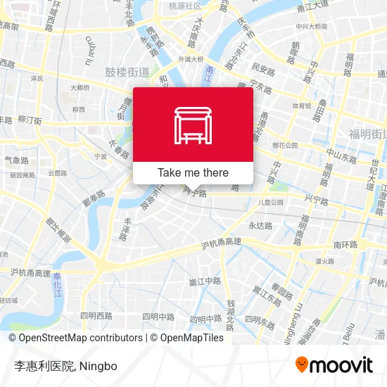 李惠利医院 map