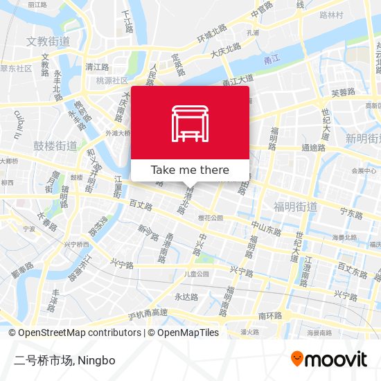 二号桥市场 map