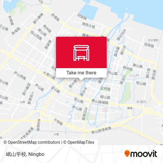 岷山学校 map