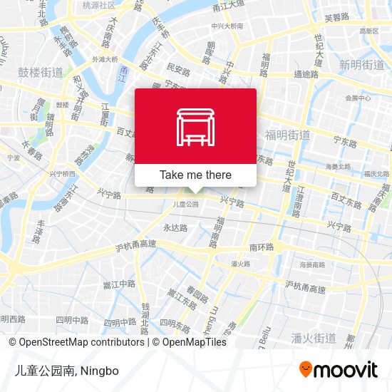 儿童公园南 map
