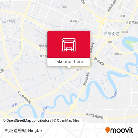机场边检站 map